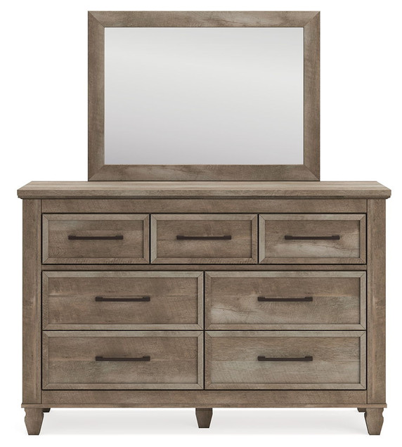 Yarbeck - Sand - Dresser And Mirror