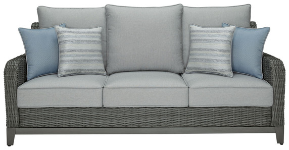 Elite Park - Gray - Sofa With Cushion