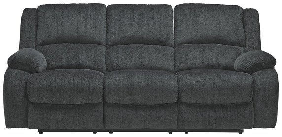 Draycoll - Slate - Reclining Power Sofa - Fabric