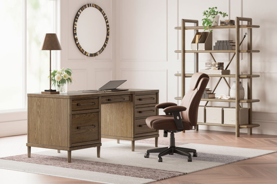 Roanhowe - Brown - Home Office Desk