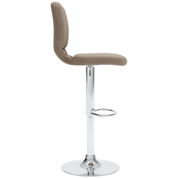 Pollzen - Tall Upholstered Swivel Barstool (Set of 2)