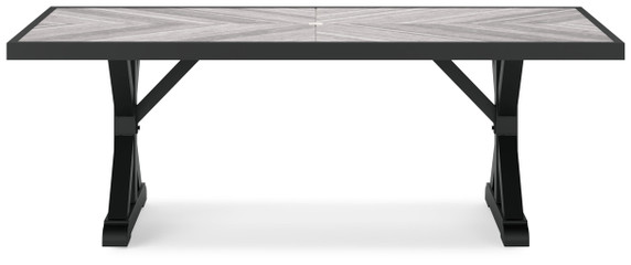 Beachcroft - Rect Dining Table W/Umb Opt