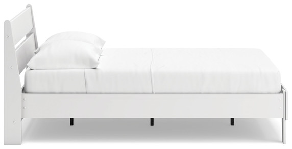 Socalle - Two-tone - Full Panel Platform Bed