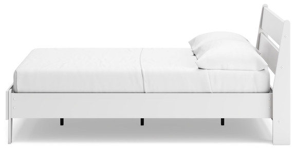 Socalle - Two-tone - Full Panel Platform Bed