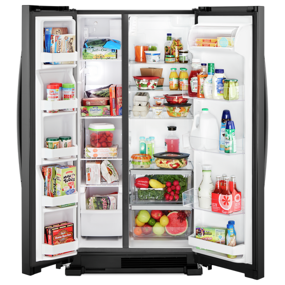 Whirlpool® 33-inch Wide Side-by-Side Refrigerator - 22 cu. ft. WRS312SNHB