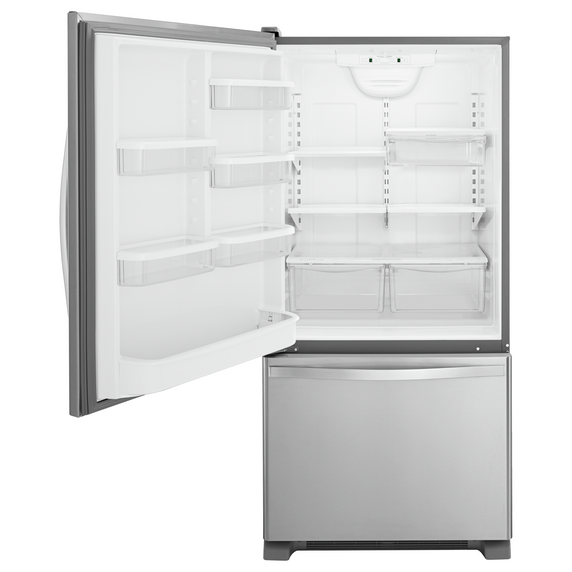 Whirlpool® Bottom-Freezer Refrigerator with Freezer Drawer 30-inches wide WRB329LFBM