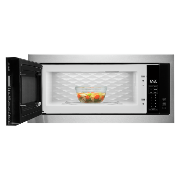 Whirlpool® 1.1 cu. ft. Built-In Microwave with Slim Trim Kit - 14 Height YWMT50011KS