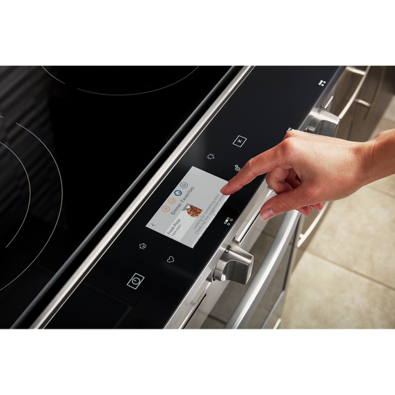 Whirlpool® 6.4 Cu. Ft. Smart Contemporary Handle Slide-in Electric Range with Frozen Bake™ Technology YWEEA25H0HZ