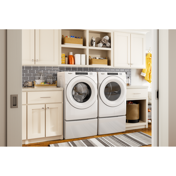 Whirlpool® 7.4 cu.ft Front Load Heat Pump Dryer with Intiutitive Touch Controls, Advanced Moisture Sensing YWHD560CHW