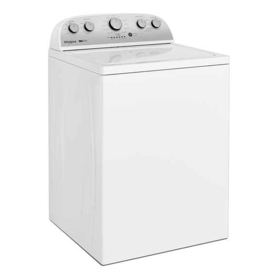 4.4–4.5 Cu. Ft. Whirlpool® Top Load Washer with Removable Agitator WTW4957PW