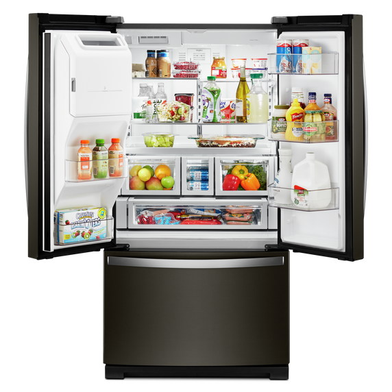 Whirlpool® 36-inch Wide French Door Refrigerator - 27 cu. ft. WRF767SDHV