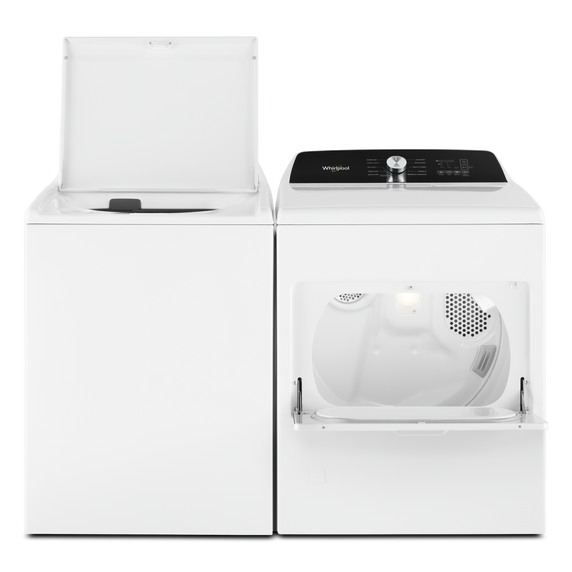 Whirlpool® 5.2 Cu. Ft. Top Load Agitator Washer with Built-In Faucet WTW5015LW