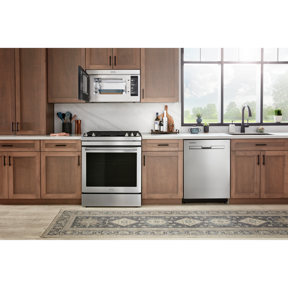 Maytag® 30-Inch Wide Slide-In Gas Range With Air Fry - 5.8 Cu. Ft. MGS8800PZ