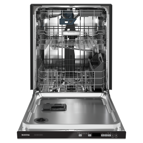 Maytag® Top control dishwasher with Third Level Rack and Dual Power Filtration MDB8959SKZ