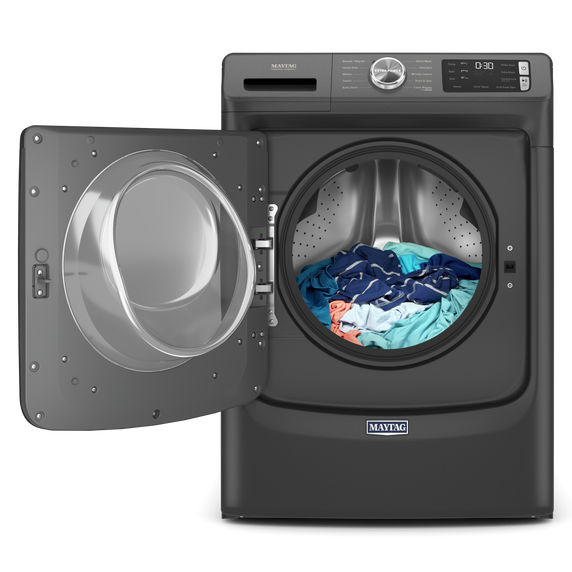 Maytag® Front Load Washer with Extra Power and 12-Hr Fresh Spin™ option - 5.2 cu. ft. MHW5630MBK