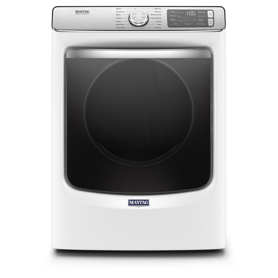 Maytag® Smart Front Load Gas Dryer with Extra Power and Advanced Moisture Sensing Plus - 7.3 cu. ft. MGD8630HW