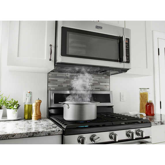 Maytag® 30-Inch Wide Gas Range With True Convection And Power Preheat - 5.8 Cu. Ft. MGR8800FZ