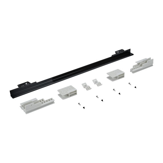 30 Wall Range Flush Installation Trim Kit, Black W10752688