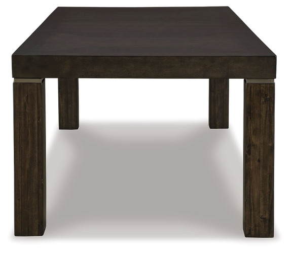 Hyndell - Dark Brown - Rectangular Dining Room Extension Table