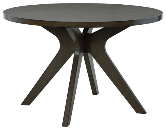 Wittland - Dark Brown - Round Dining Room Table