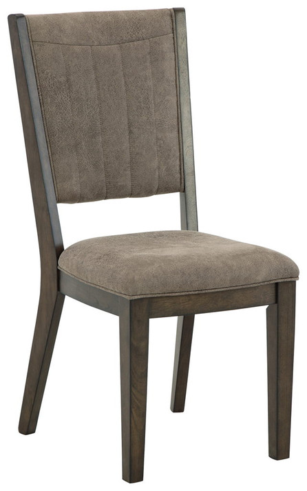 Wittland - Dark Brown - Dining Uph Side Chair (Set of 2)