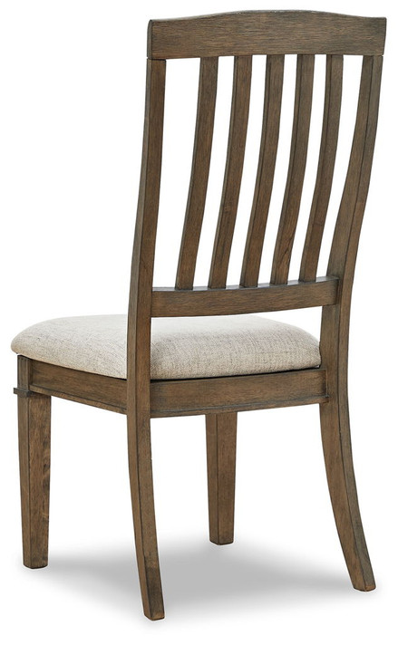 Markenburg - Beige / Brown - Dining Slat-Back Side Chair (Set of 2)