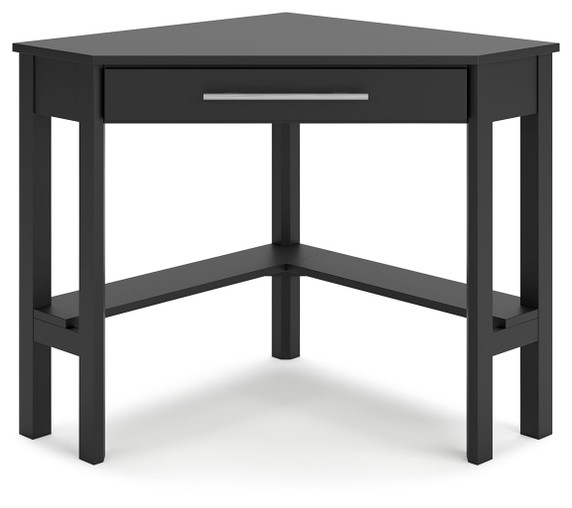 Otaska - Black - Home Office Corner Desk