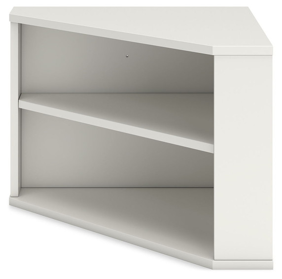 Grannen - White - Home Office Corner Bookcase