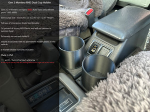 Gen 2 Mitsubishi Montero Dual Cup Holder-RHD Gen 2 Mitsubishi Montero Dual Cup Holder-RHD