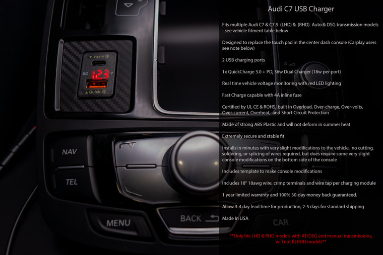 Standard Carbon Fiber look