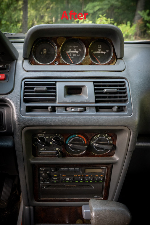 Vent replaced without removing dash !