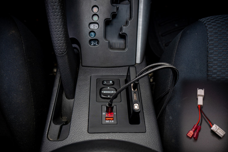 With USB Charging & Cooling Fan - PNP Harness