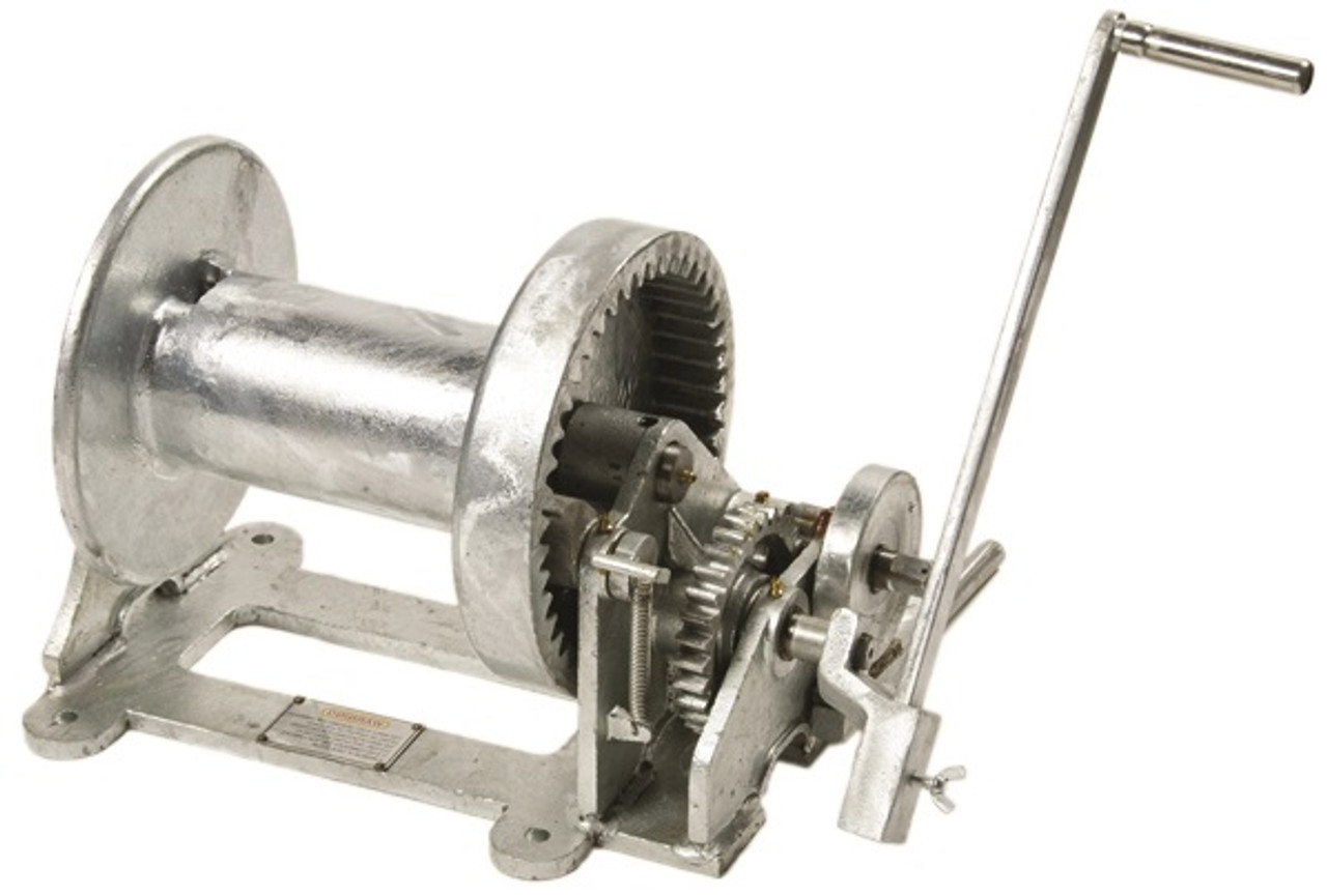 #11 Galvanized Marine Hand Winch