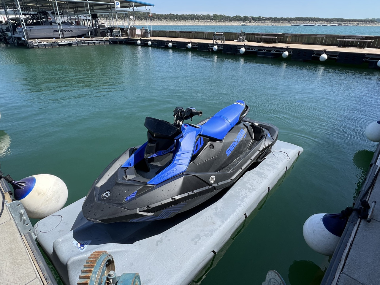 Eagle Port Jet Ski Dock, EPS foam-filled