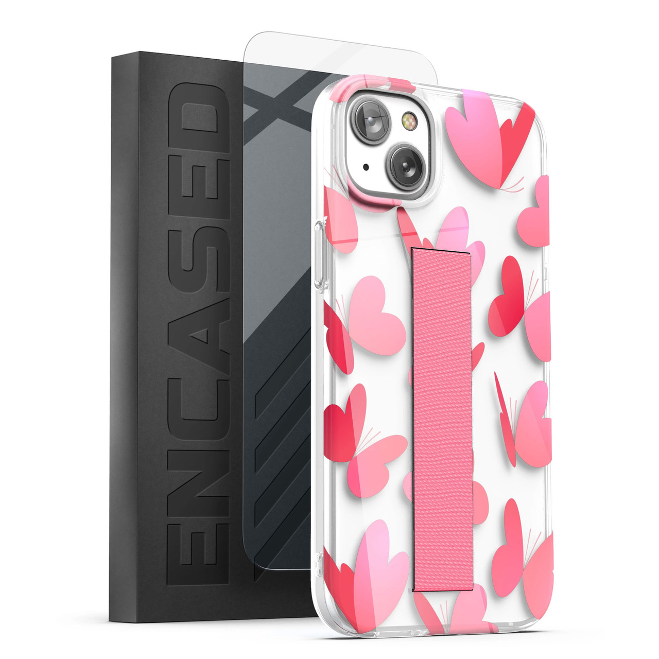 Encased Loop Case with Screen Protector for iPhone 14 Plus Heart