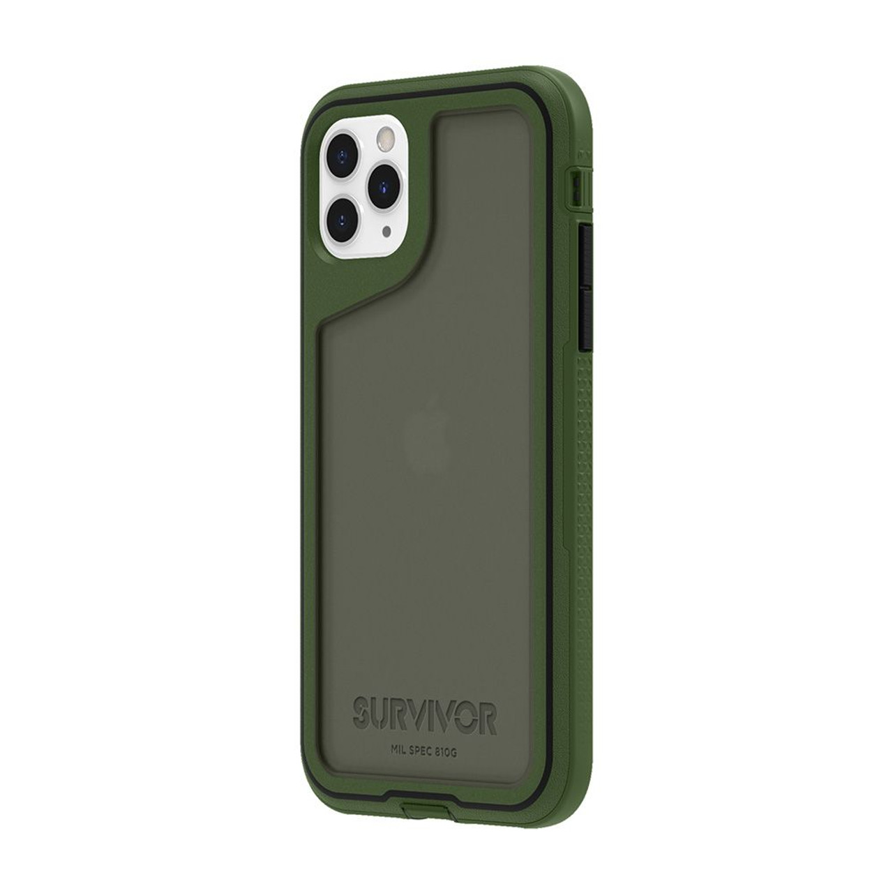 Griffin Survivor Extreme Case For Iphone 11 Pro Max Green Black Smoke