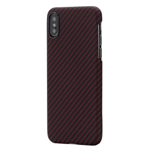 Pitaka MagEz Case iPhone Xs Max - Black/Red Twill