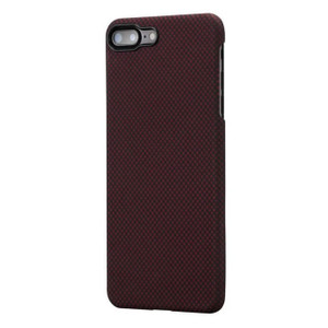 Pitaka MagEz Case iPhone 7+/8+ Plus - Black/Red Plain