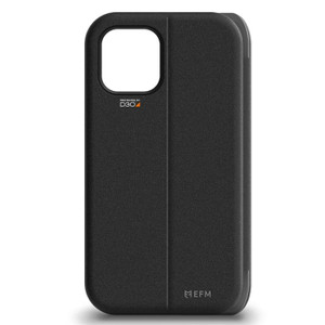 EFM Miami Wallet Case Armour iPhone 12 Pro Max - Smoke Black