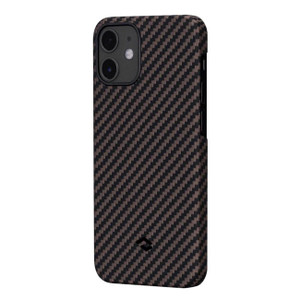Pitaka MagEz Case iPhone 12 Mini - Black/Gold Twill