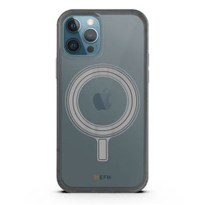 EFM Zurich Flux Case Amour with MagSafe iPhone 12 Pro Max - Smoke Black