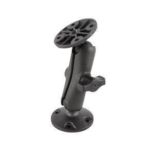 RAM Composite Double Socket Mount with Two 2.5" Diameter Bases