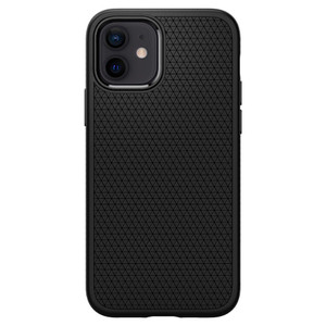 Spigen Liquid Air Case iPhone 12/12 Pro - Black