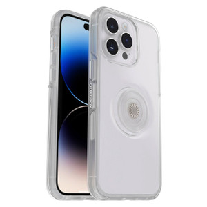 OtterBox Otter+Pop Symmetry Clear Case iPhone 14 Pro - Clear
