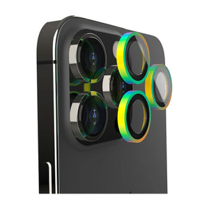 EFM Camera Lens Armour iPhone 14 Pro/14 Pro Max - Rainbow