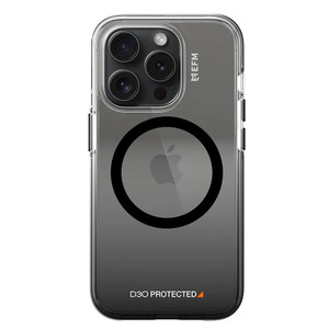 EFM Aspen D3O Case Armour iPhone 15 Pro Max - Clear/Black