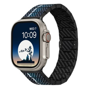 Pitaka Poetry of Things Chromacarbon Watch Band Apple Watch Series 1-9/SE/Ultra 2/Ultra - Moon
