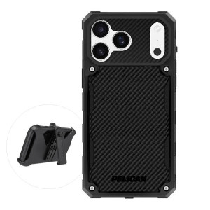 Pelican Shield Magsafe with Holster Case iPhone 17 Pro Max - Carbon Fiber