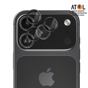 EFM Camera Lens Armour iPhone 17 Pro/Pro Max -  Carbon