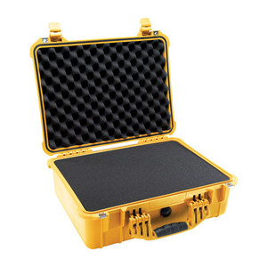 Pelican 1520 Protector Case with Foam - Yellow